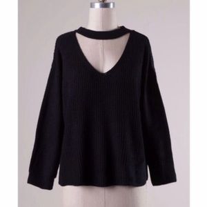 Urban outfitters choker sweater